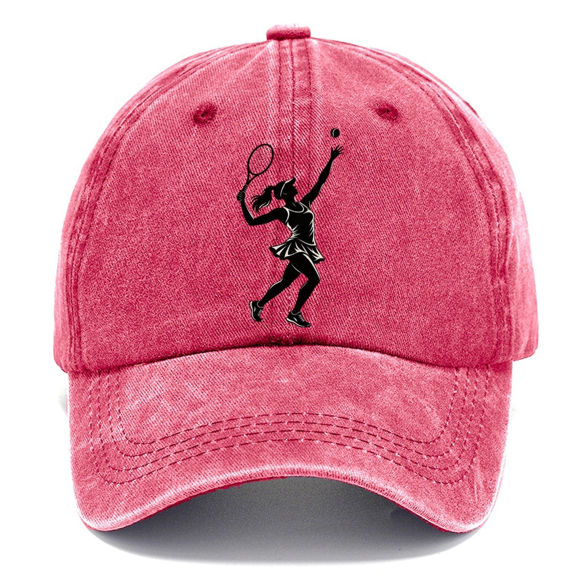 Woman Tennis Player Classic Cap – Pomegranate Blush
