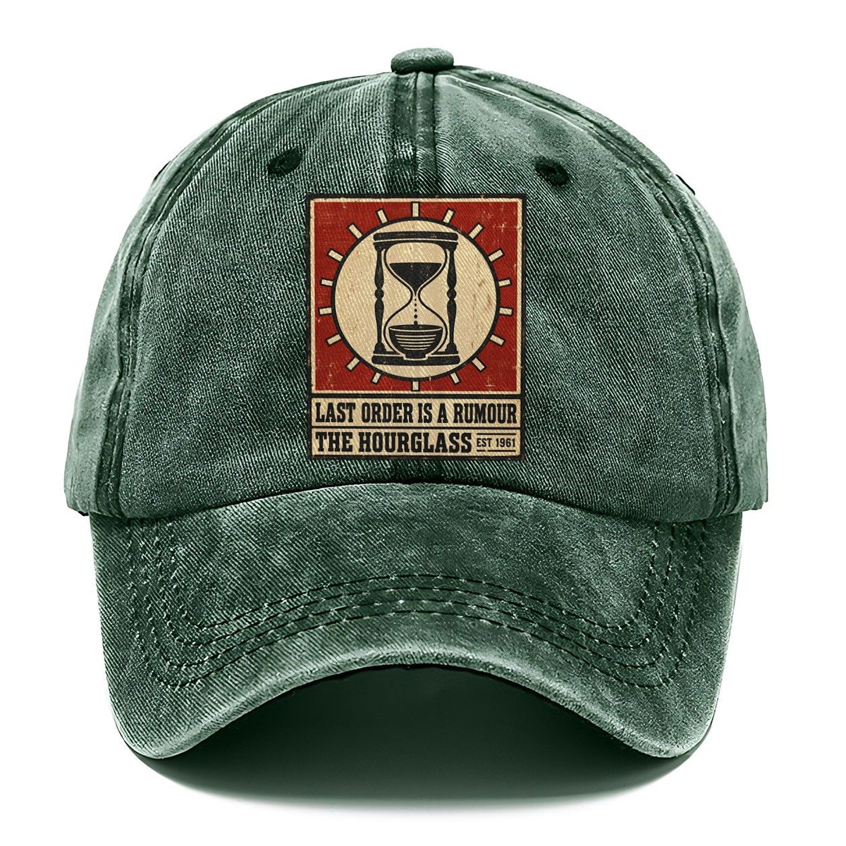 Hourglass Hour Izakaya Rules Classic Cap – Forest Mist