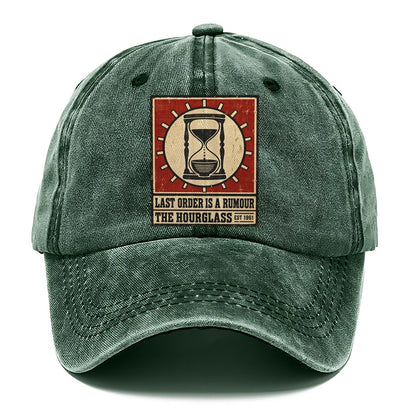 Hourglass Hour Izakaya Rules Classic Cap – Forest Mist
