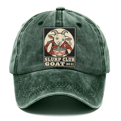 Goat Anything Slurp Club Classic Cap – Forest Mist