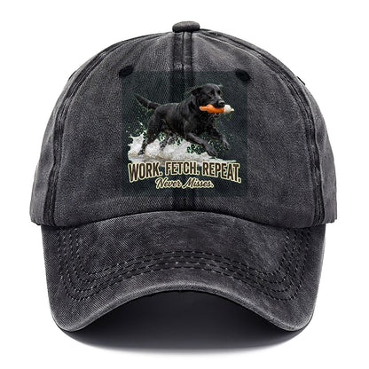 Work Fetch Repeat Classic Cap – Graphite