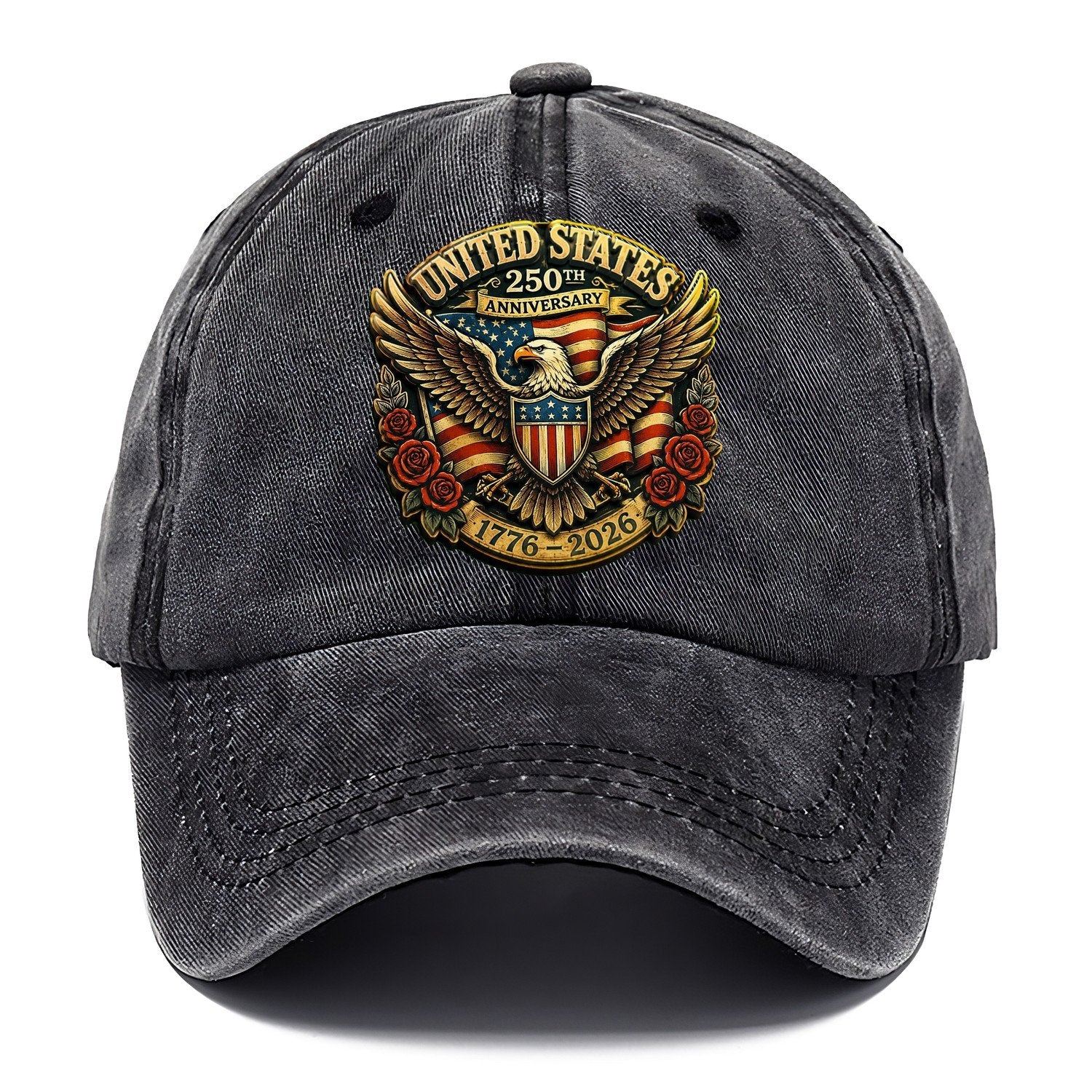 Us 250Th Medallion Classic Cap – Graphite