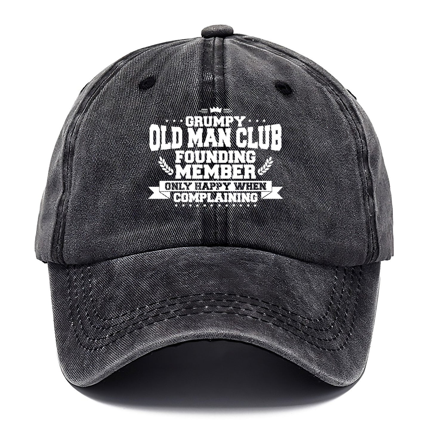 Grumpy Old Man Club Classic Cap – Graphite