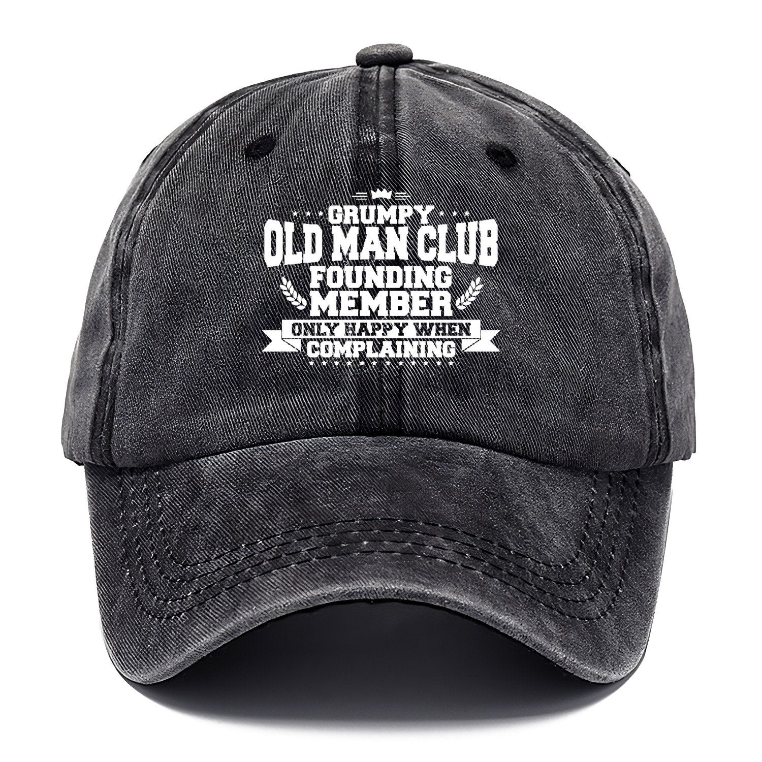 Grumpy Old Man Club Classic Cap – Graphite