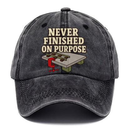 Never Finished On Purpose Model Railways Classic Cap – Graphite