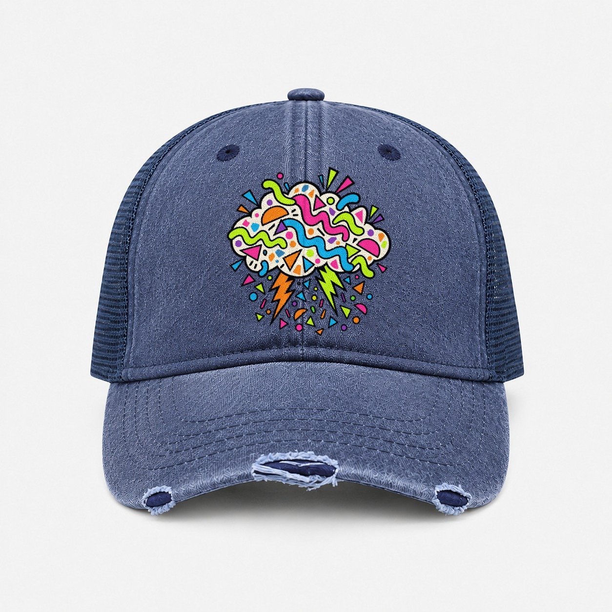 Navy — front view