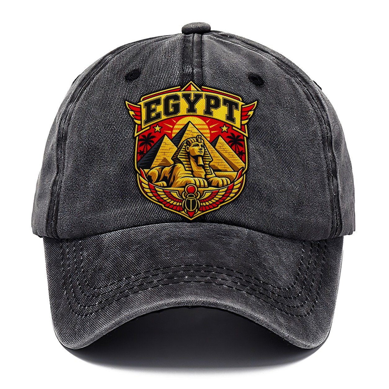 Egypt Retro Badge Country Logos Classic Cap – Graphite