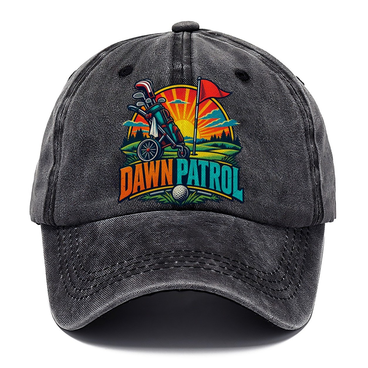 Dawn Patrol Golf Life Classic Cap – Graphite