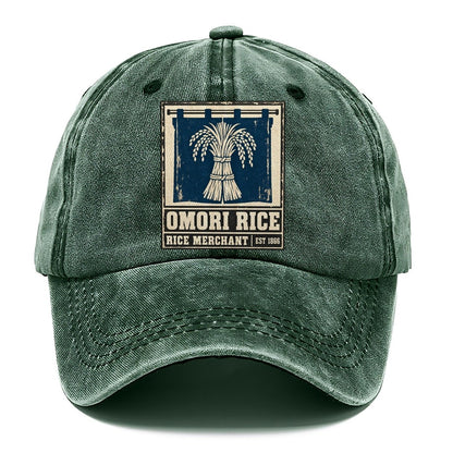 Omori Rice Merchants Noren Trade Co Classic Cap – Forest Mist