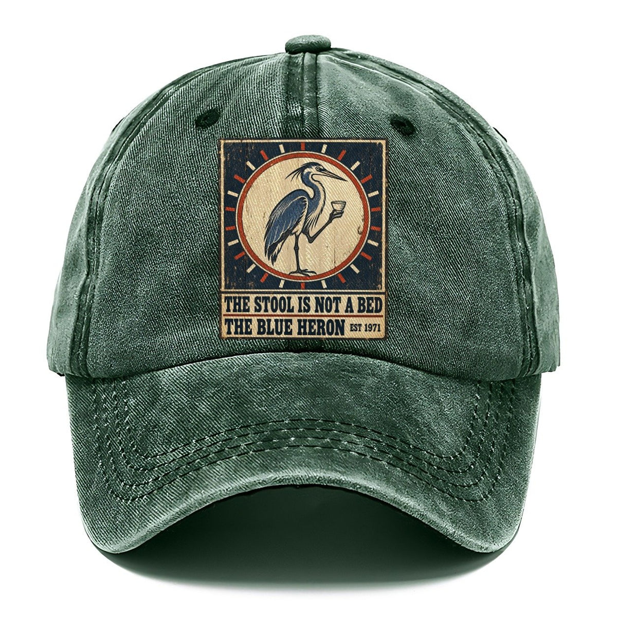 Blue Heron Bar Izakaya Rules Classic Cap – Forest Mist