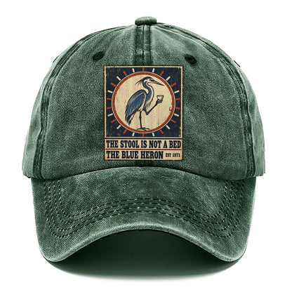 Blue Heron Bar Izakaya Rules Classic Cap – Forest Mist