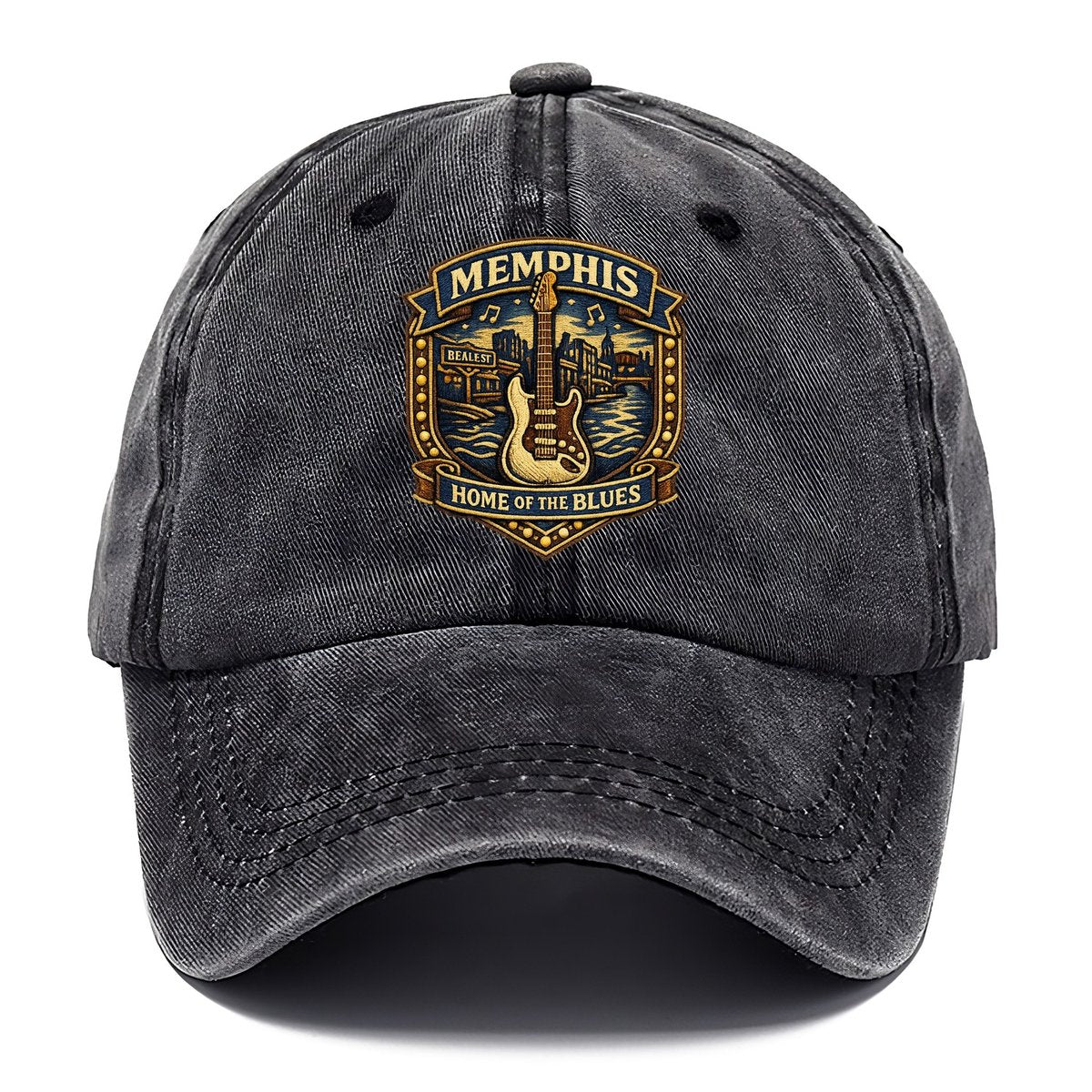 Memphis Blues Classic Cap – Graphite