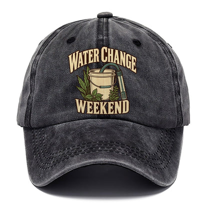 Water Change Weekend Aquarium Keeping Classic Cap – Graphite