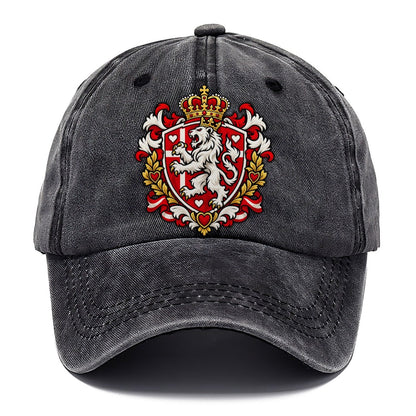 Denmark Heraldic Crest Country Logos Classic Cap – Graphite