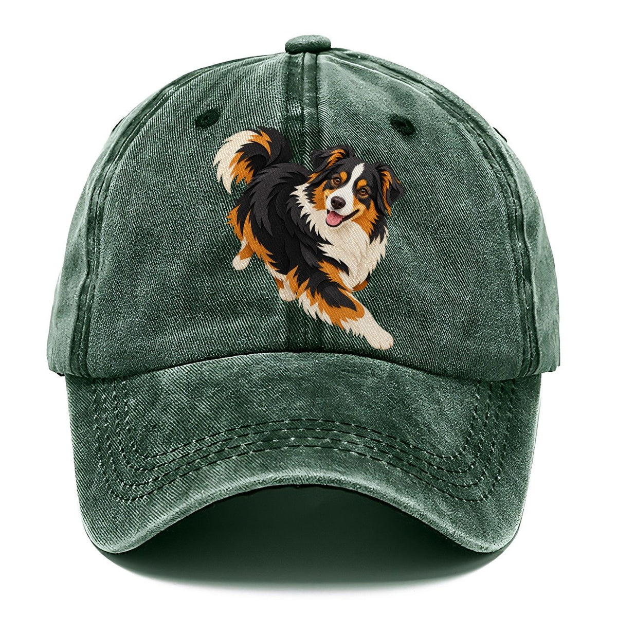 Running Australian Shepherd Classic Cap – Forest Mist
