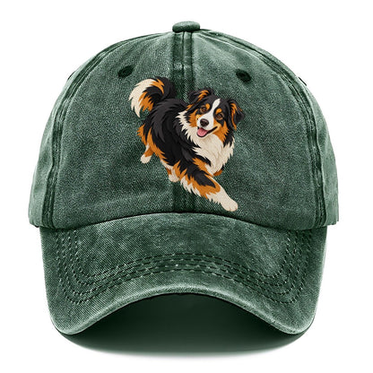 Running Australian Shepherd Classic Cap – Forest Mist