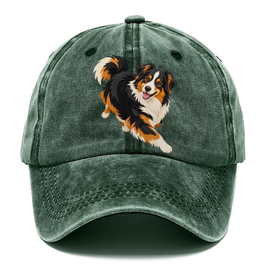 Running Australian Shepherd Classic Cap – Forest Mist
