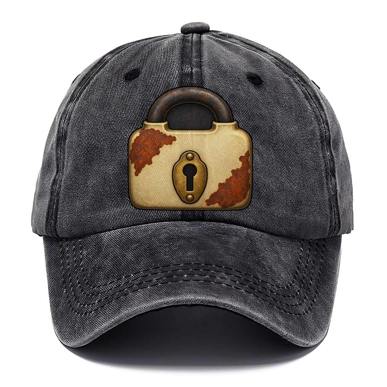 The Old Padlock Treasure Hunting Classic Cap – Graphite