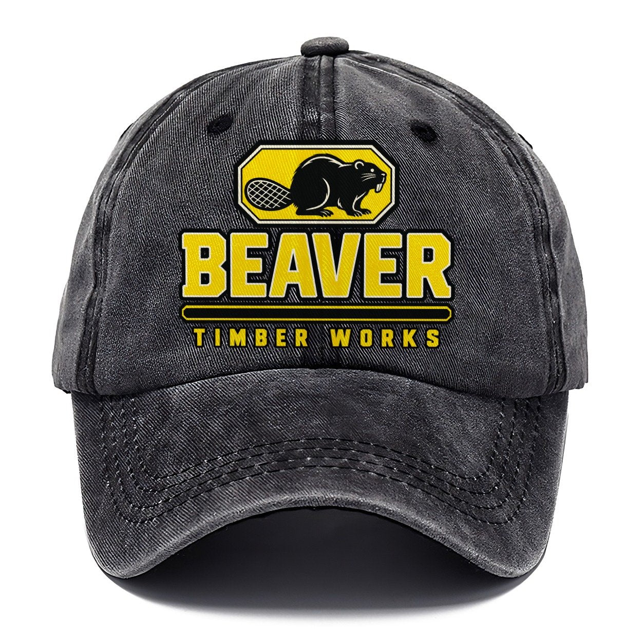 Beaver Timber Works Heavy Duty Classic Cap – Graphite