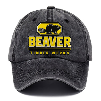 Beaver Timber Works Heavy Duty Classic Cap – Graphite