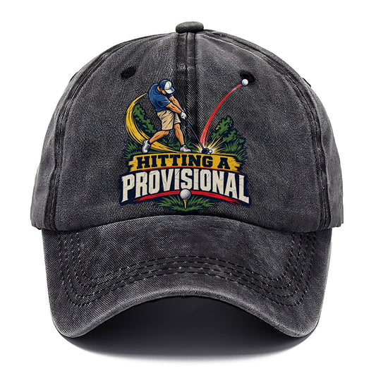 Hitting A Provisional Golf Life Classic Cap – Graphite