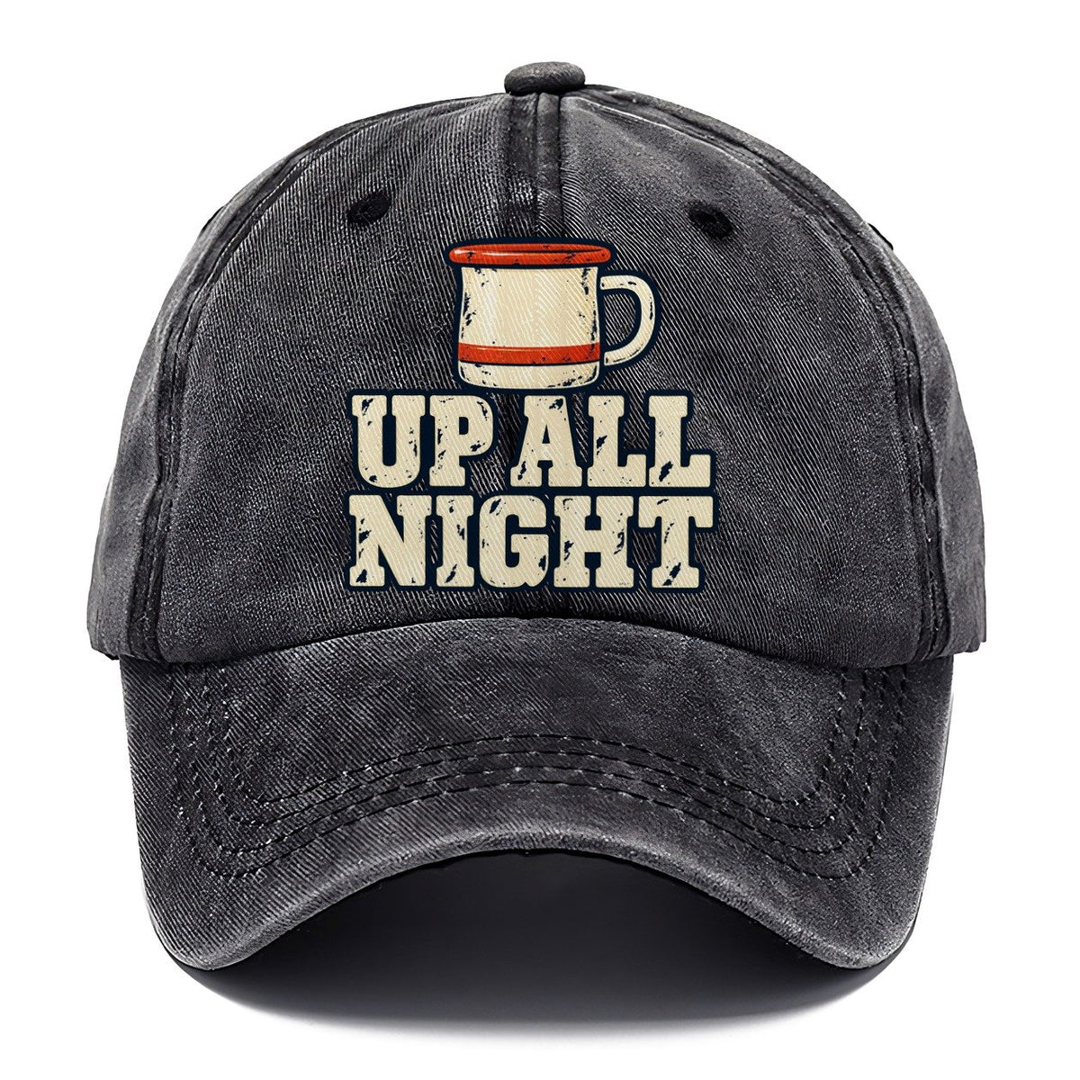 Up All Night Astronomy And Stargazing Classic Cap – Graphite