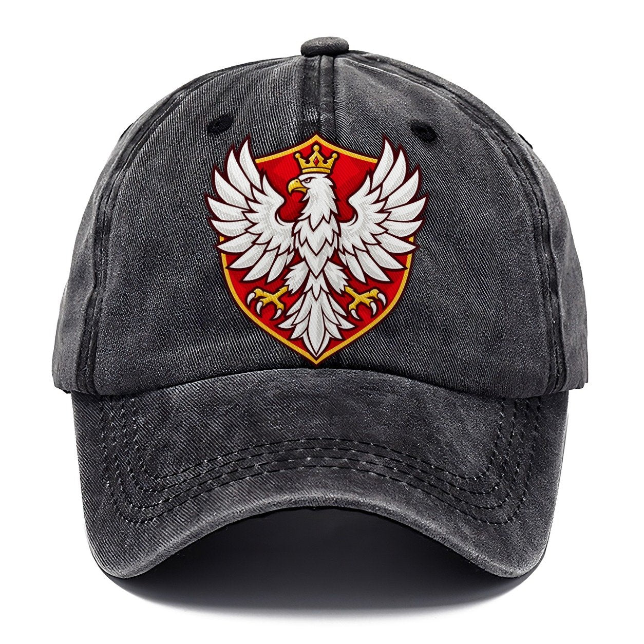 Poland Minimal Emblem Country Logos Classic Cap – Graphite