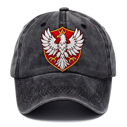 Poland Minimal Emblem Country Logos Classic Cap – Graphite