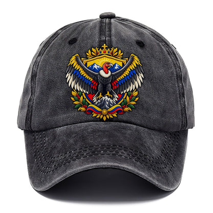 Colombia Heraldic Crest Country Logos Classic Cap – Graphite