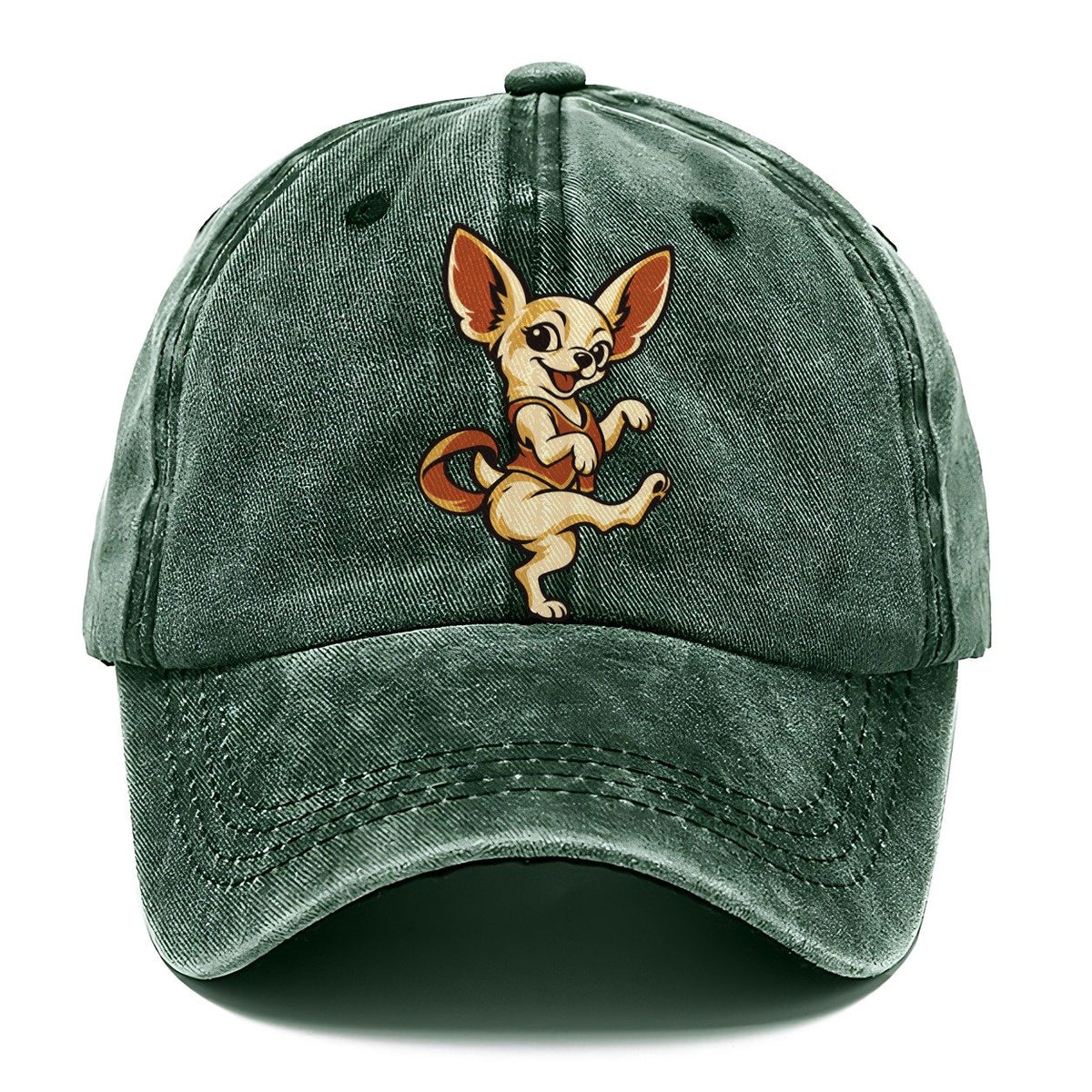 Chihuahua Dance Lead Sundown Familiars Classic Cap – Forest Mist