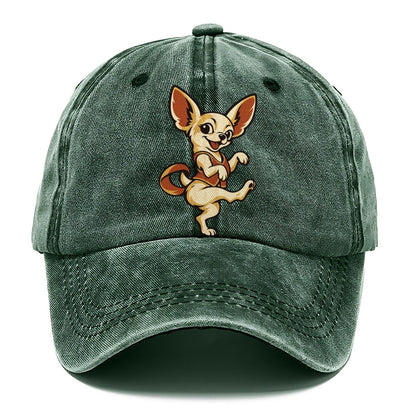 Chihuahua Dance Lead Sundown Familiars Classic Cap – Forest Mist