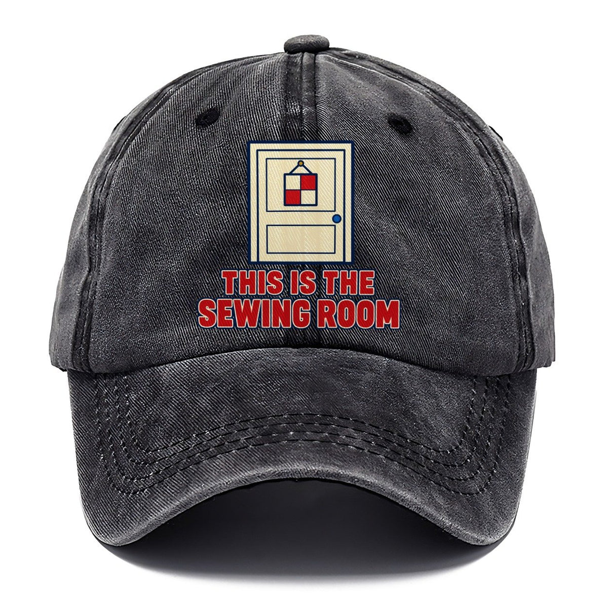 This Is The Sewing Room Sewing And Quilting Classic Cap – Graphite