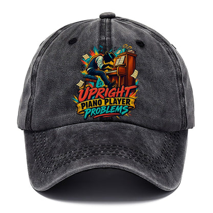 Upright Piano Player Problems Music Instruments Classic Cap – Graphite