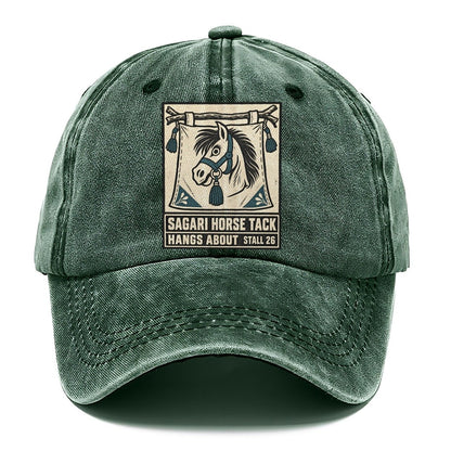 Sagari Horse Tack Yokai Night Market Classic Cap – Forest Mist