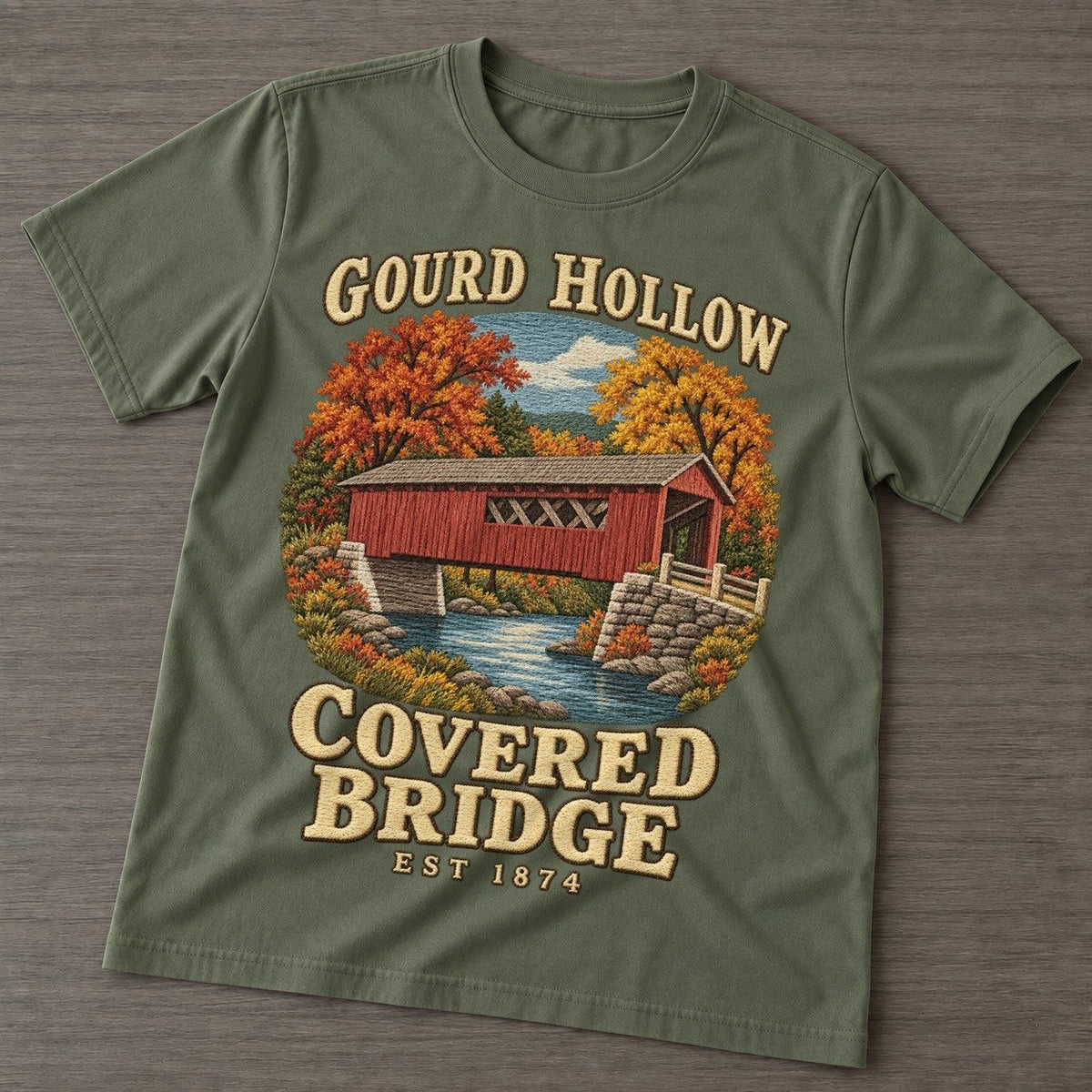 Army Green — front view