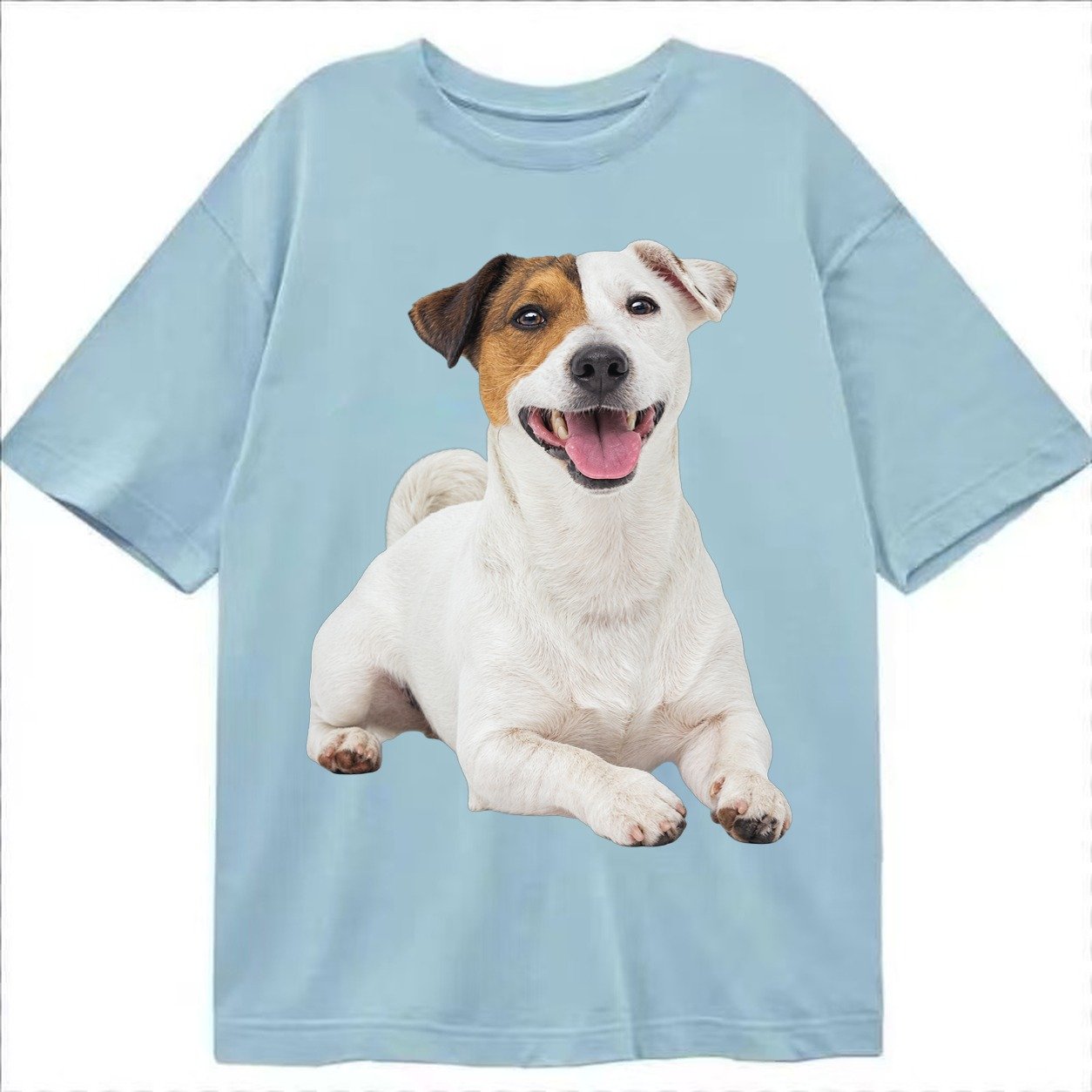 Jack Russell Terrier Dog Classic T-shirt – Light Blue
