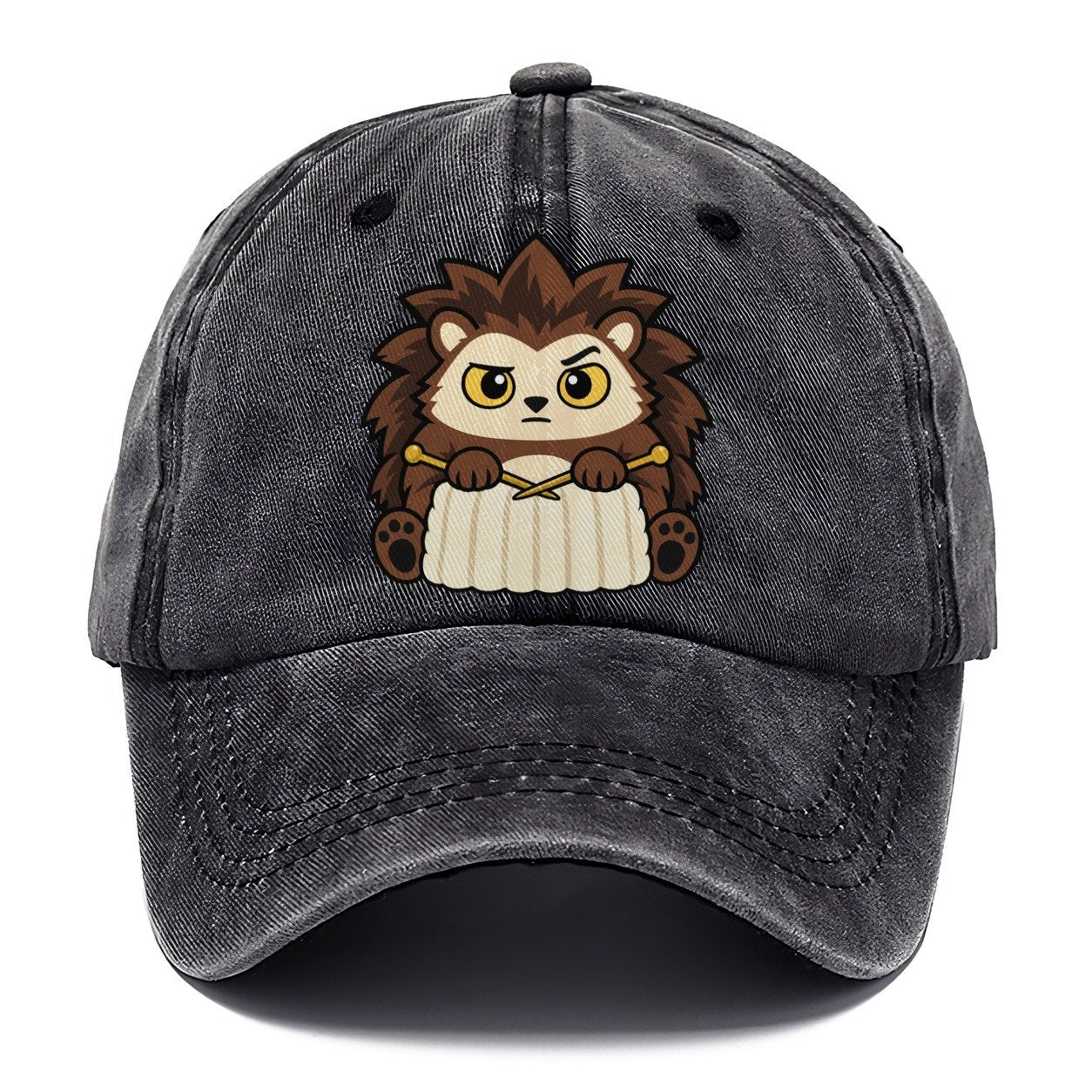 Knitting Hedgehog Yarn Crafts Classic Cap – Graphite