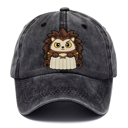 Knitting Hedgehog Yarn Crafts Classic Cap – Graphite