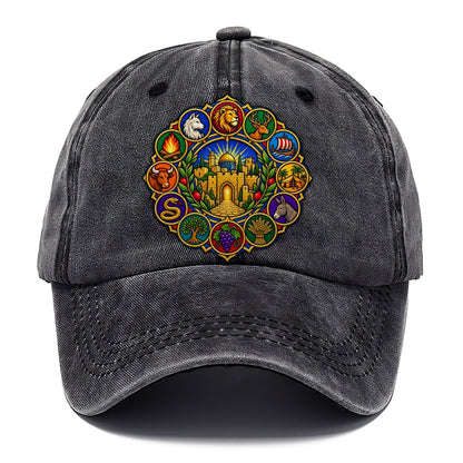 Twelve Tribes Wheel Jerusalem Classic Cap – Graphite