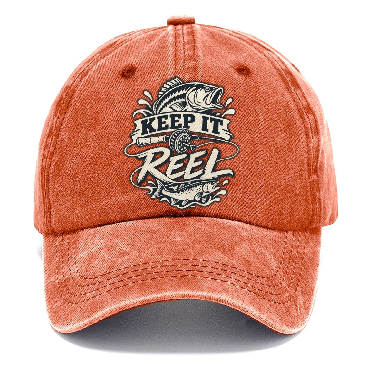 Keep It Reel Fishing Elegant Classic Cap – Terracotta Clay