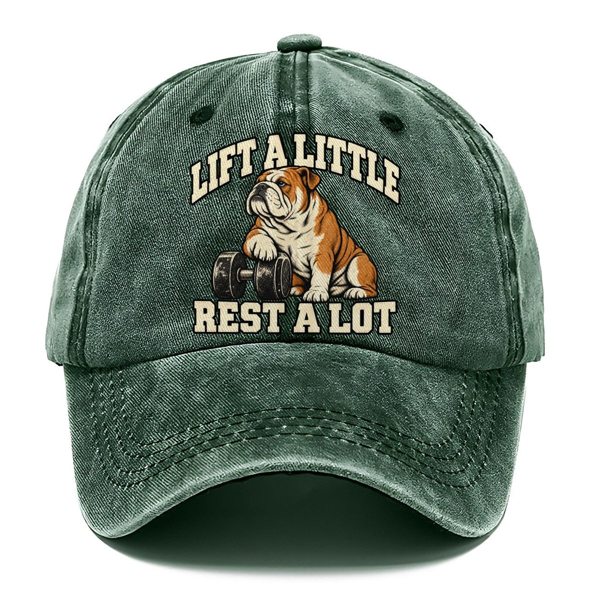 Bulldog Easy Pace Character Club Classic Cap – Forest Mist