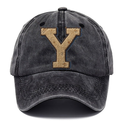 Varsity Chenille Y Monogram Classic Cap – Graphite