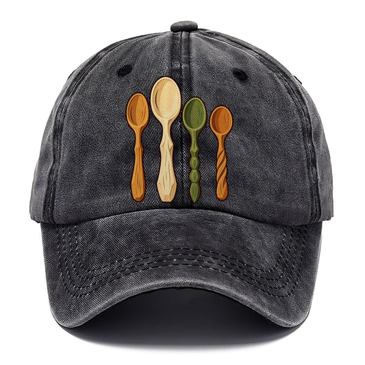 Carved Spoon Collection Woodworking Classic Cap – Graphite