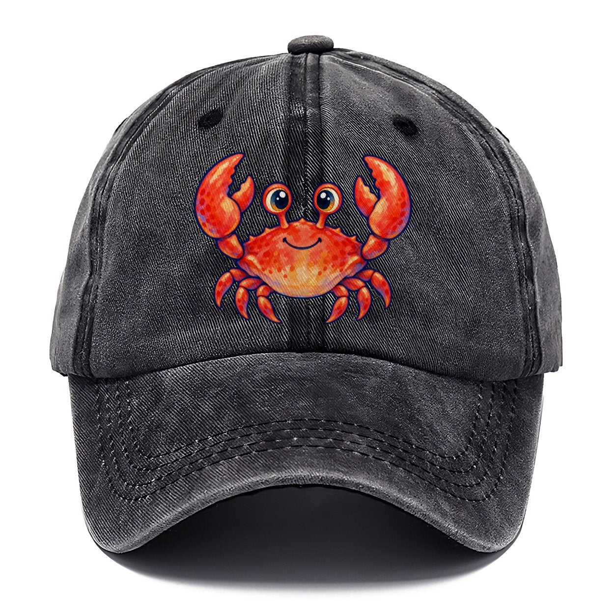 Crab Front Claw Hello Sea Sprite Classic Cap – Graphite