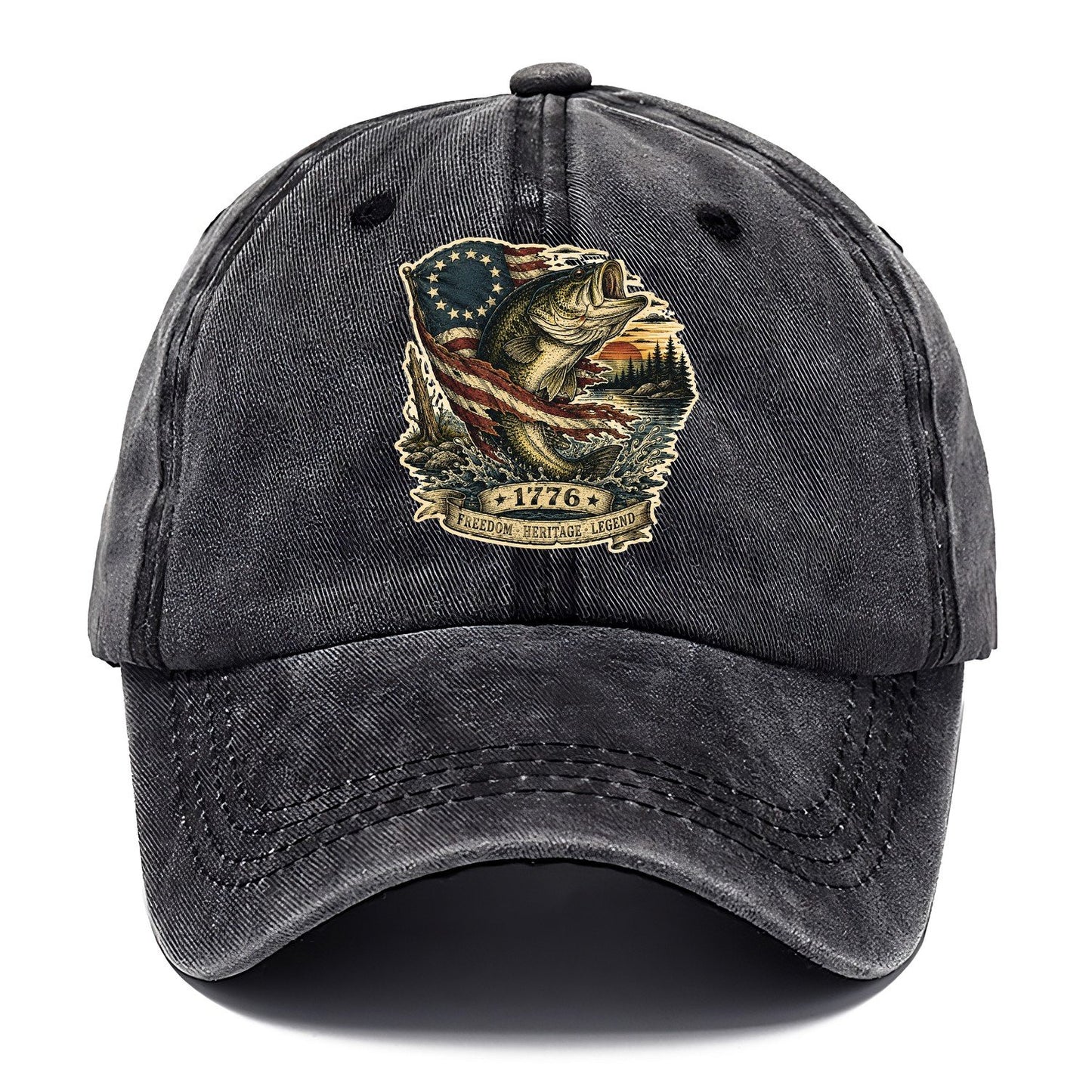 Freedom Heritage Legend Classic Cap – Graphite