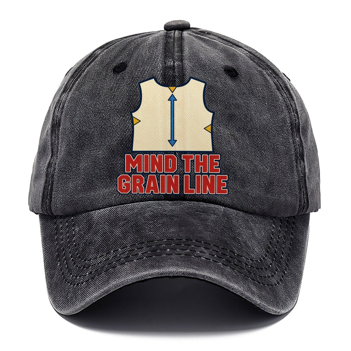 Mind The Grain Line Sewing And Quilting Classic Cap – Graphite