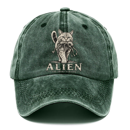 Alien Short Version Cats Classic Cap – Forest Mist