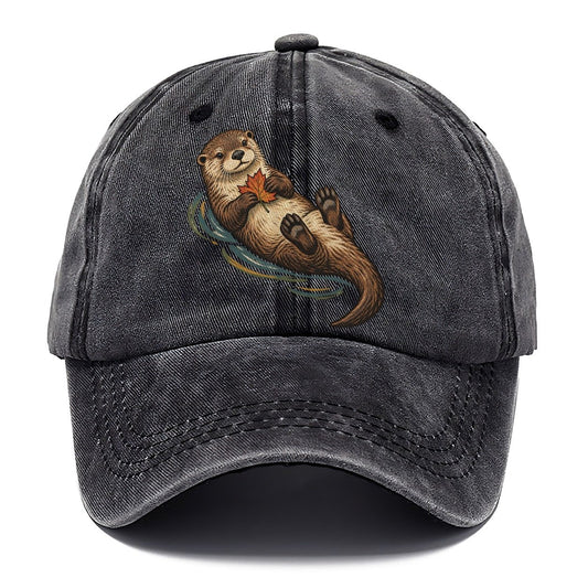 Otter Floating Leaf Gentle Wild Classic Cap – Graphite