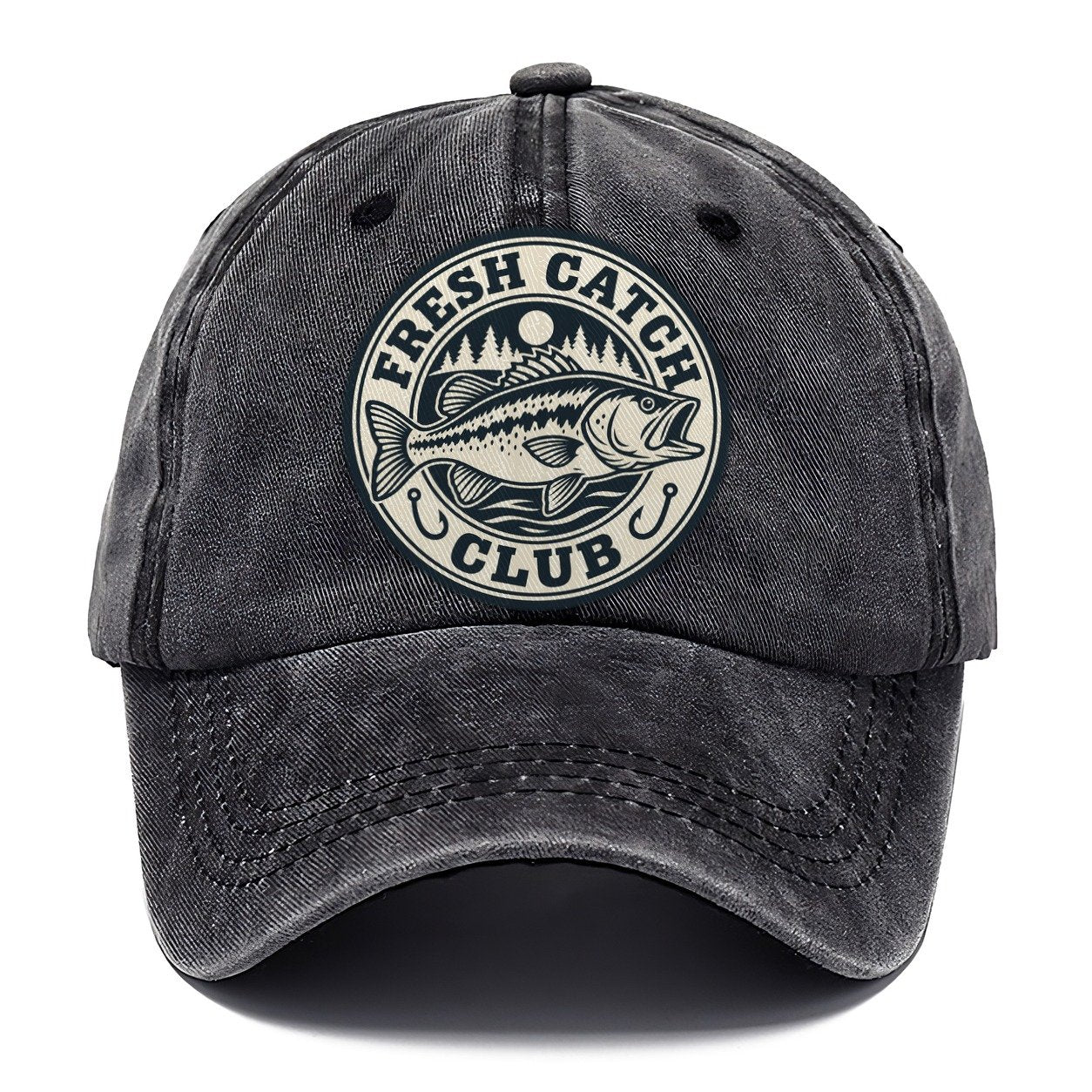 Fresh Catch Club Fishing Elegant Classic Cap – Graphite