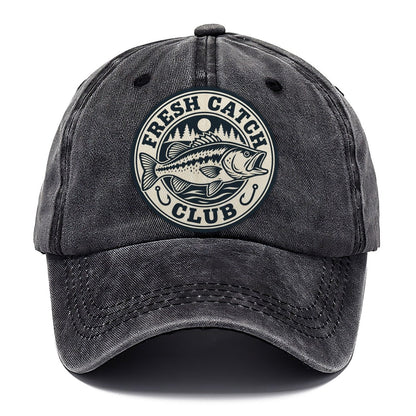 Fresh Catch Club Fishing Elegant Classic Cap – Graphite